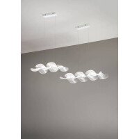 Fabas Luce Sylvie Pendelleuchte LED 1x30W Metall- und Methac