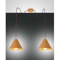 Fabas Luce Esino Pendelleuchte E27 2X40W gallery