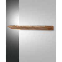 Fabas Luce Linus Wandleuchte LED 1x27W Metall und Holz mit G