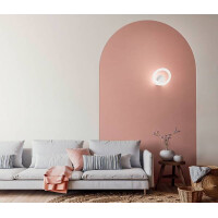Fabas Luce Hector Wandleuchte LED 1x14W Metall Weiss 3