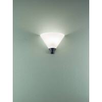 Fabas Luce Vincent Wandleuchte E27 1x40W Metall und geblasen