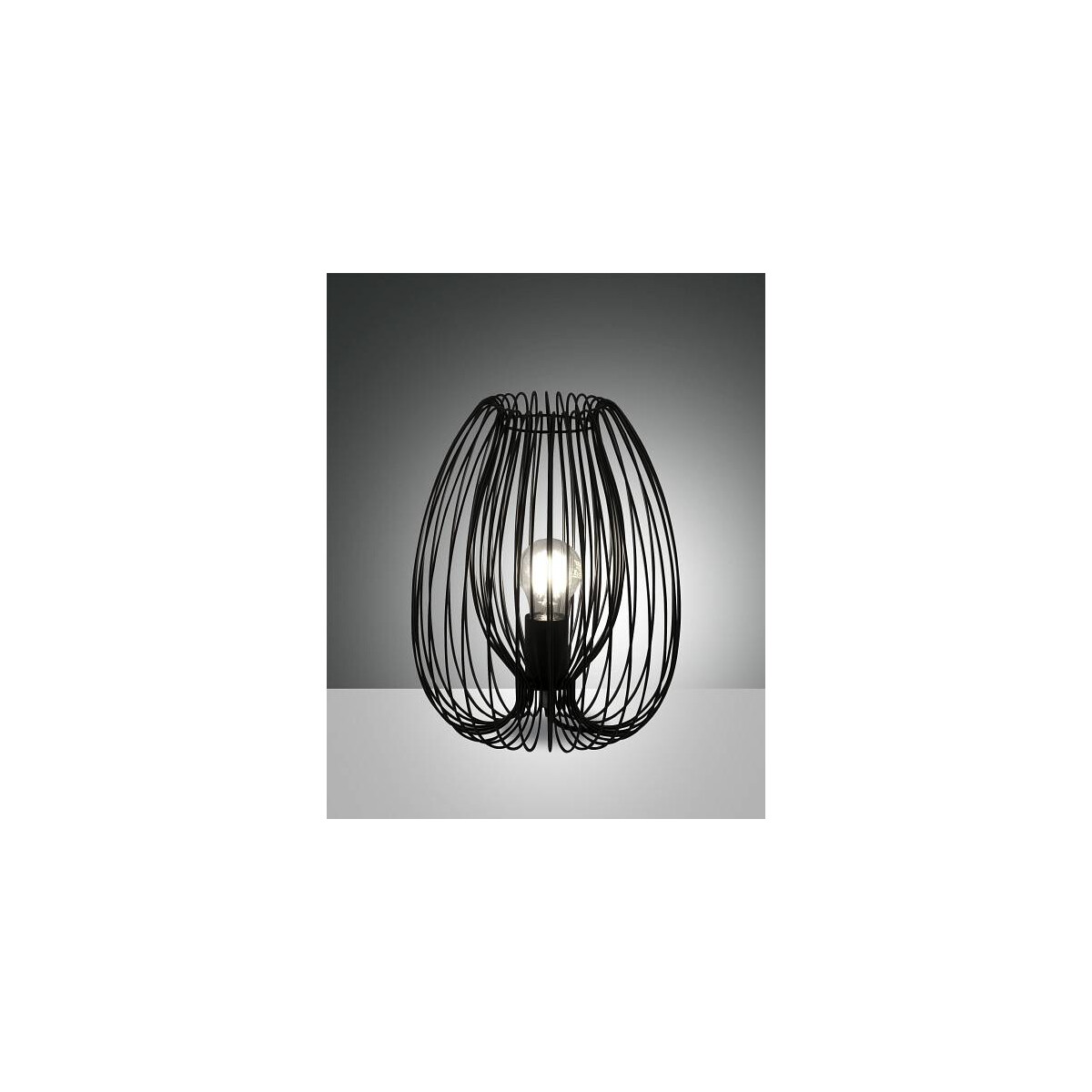 Fabas Luce CAMP Tischleuchte E27 1x40W schwarz
