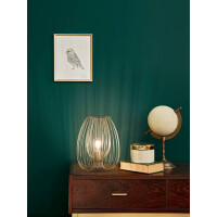 Fabas Luce CAMP Tischleuchte E27 1x40W gold edelmatt 2