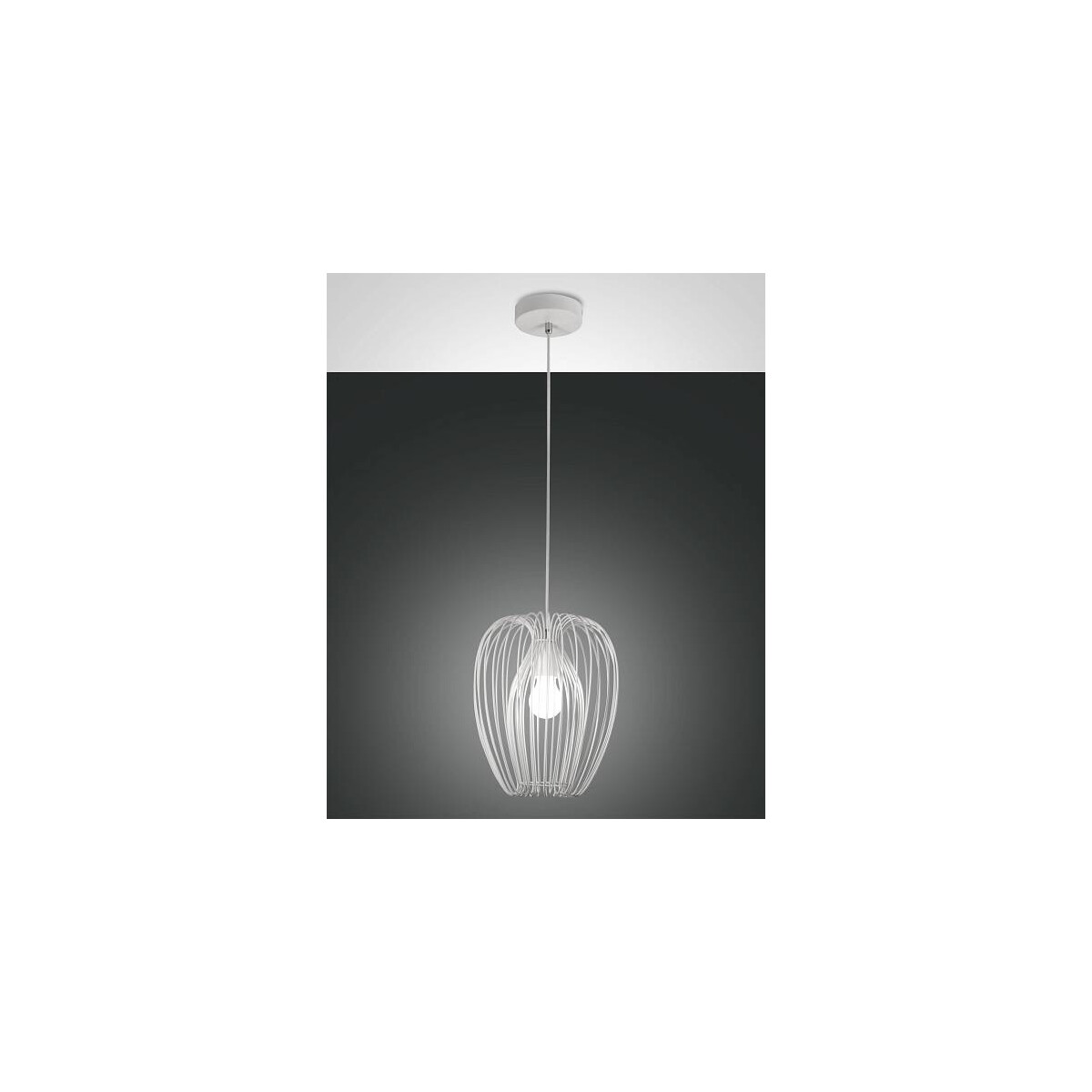 Fabas Luce CAMP Pendelleuchte E27 1x40W weiß