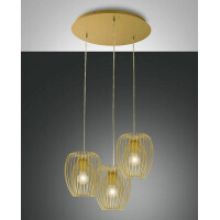 Fabas Luce Camp Pendelleuchte E27 3x40W  gallery