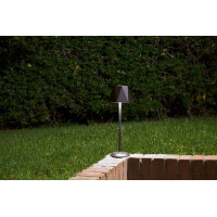 Fabas Luce KATY Akku Tischleuchte LED 1x3W schwarz 5