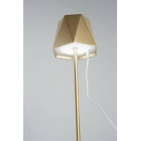 Fabas Luce KATY Akku Tischleuchte LED 1x3W gold edelmatt 4