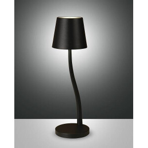 Fabas Luce JUDY Akku Tischleuchte LED 1x3W schwarz