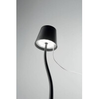Fabas Luce JUDY Akku Tischleuchte LED 1x3W schwarz 5