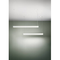 Fabas Luce Next Pendelleuchte LED 28W+30W Metall- und Polyca