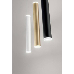Fabas Luce Prado Pendelleuchte LED 1x65W Metall- und Methacr