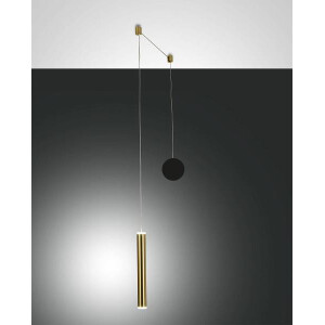 Fabas Luce Prado Pendelleuchte LED 1x65W Metall- und Methacr
