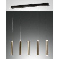 Fabas Luce Prado Pendelleuchte LED 5x 66 gallery