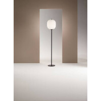 Fabas Luce Domizia Stehleuchten E27 1x 40W Metall und geblas