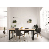 Fabas Luce Mason Pendelleuchte LED 2x 21W Metall- und Methac