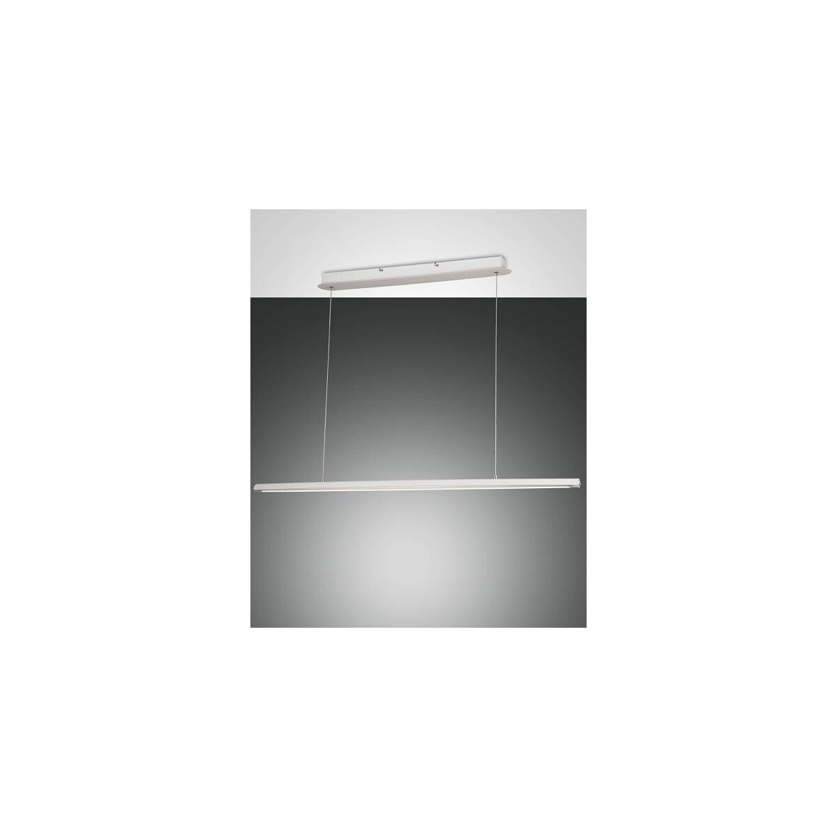 Fabas Luce Mason Pendelleuchte LED 2x 21W Metall- und Methacrylat Weiss