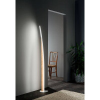Fabas Luce Cordoba Stehleuchten LED 1x 36W Metall und Holz W