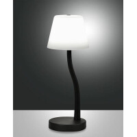 Fabas Luce Ibla Tischleuchte LED 1x9W Metall und...