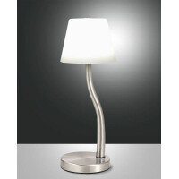 Fabas Luce Ibla Tischleuchte LED 1x9W Metall und...
