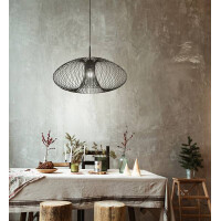 Fabas Luce Fassa Pendelleuchte E27 1X40W Metall Schwarz 2