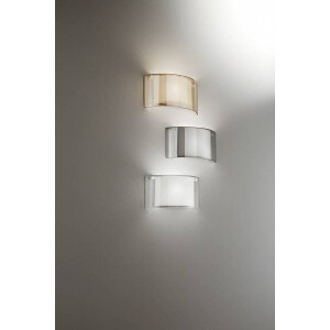 Fabas Luce Alide Wandleuchte E27 1X40W Metall glas - und Met