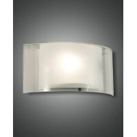 Fabas Luce Alide Wandleuchte E27 1X40W Metall glas - und Met
