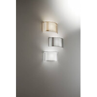 Fabas Luce Alide Wandleuchte E27 1X40W Metall glas - und Met