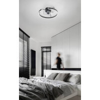 Fabas Luce Savoy Deckenleuchte mit Ventilator (35W) LED (40W