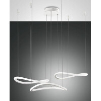 Fabas Luce Tirreno Pendelleuchte LED 3x1 gallery