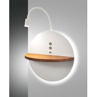Fabas Luce Dual Wand-Leseleuchte LED 1x9 gallery