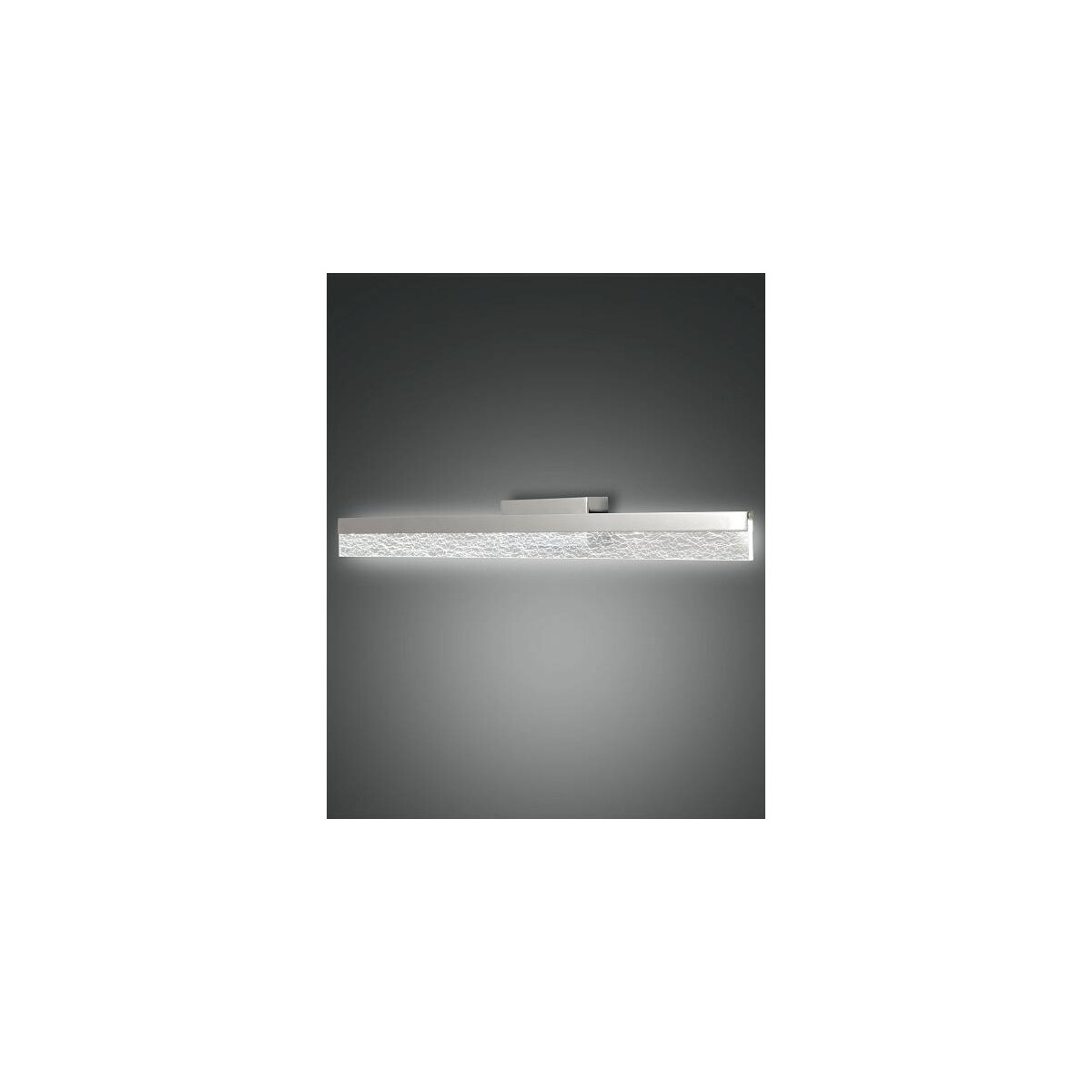Fabas Luce Sinis Spiegelleuchte LED 1x15W Metall- und Methacrylat Verchromt