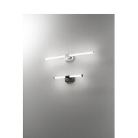 Fabas Luce Ago Spiegelleuchte LED 1x14W Metall- und Methacry
