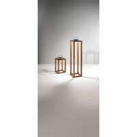 Fabas Luce Blend Akku-Modul-Leuchte LED 1x3W Metall und Holz