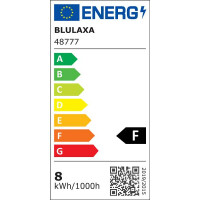 LED Birnenform 8W (60W) E27 810lm WW, Glas (opal) dimm 2