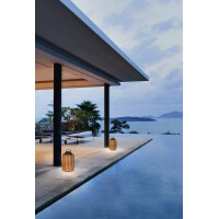 Fabas Luce Clamp Akku-Modul-Leuchte LED 1x3W Metall und Holz