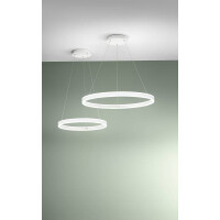 Fabas Luce Palau Pendelleuchte LED 1x60W Metall- und Methacr