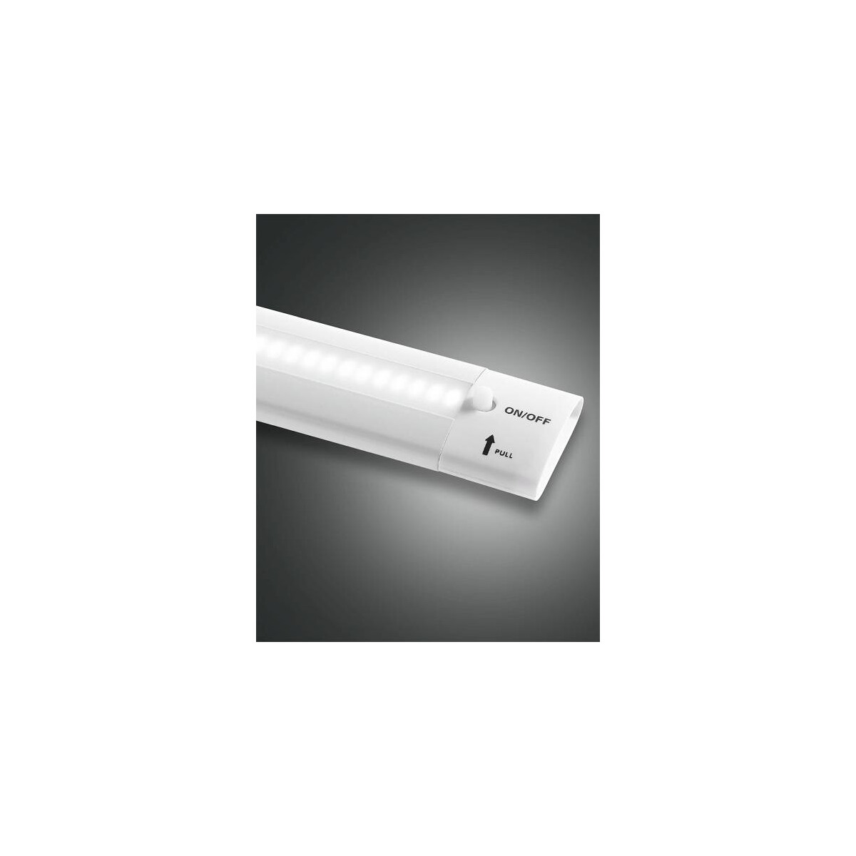 Fabas Luce Galway on/off Unterbauleuchte LED 1x5W Aluminium und Polycarbonat Weiss