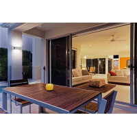 Fabas Luce Trigg Wandleuchte LED 2x7W Aluminium Weiss 2