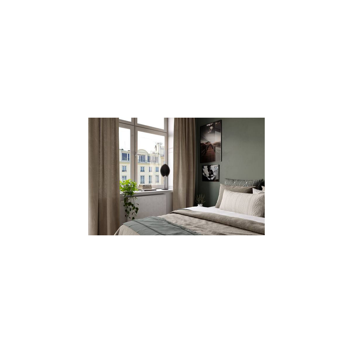 By Rydens Aruba Tischl. H55cm schwarz Tischleuchte