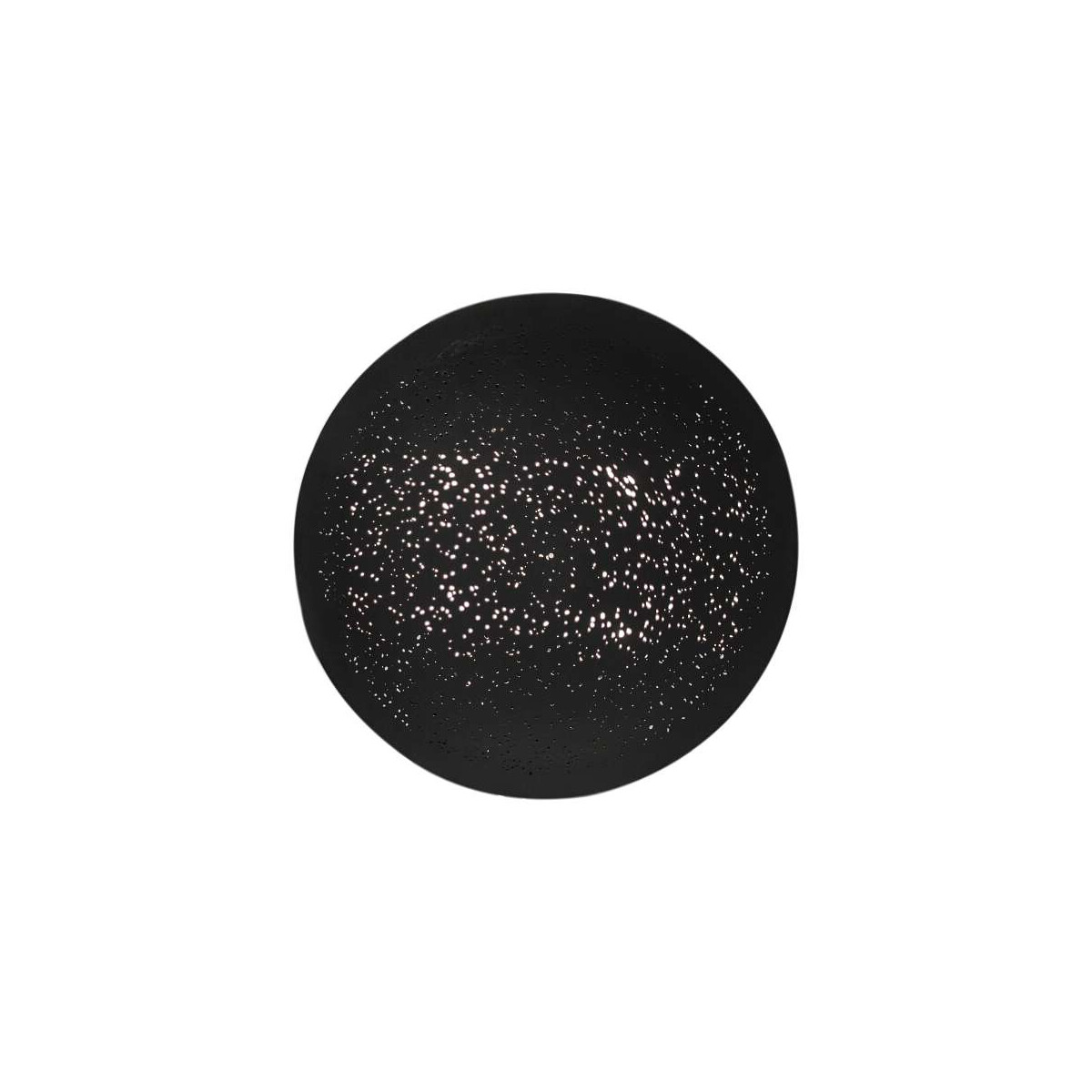 By Rydens Colby Wandl. Ø 70 cm sandschwarz Wandleuchte