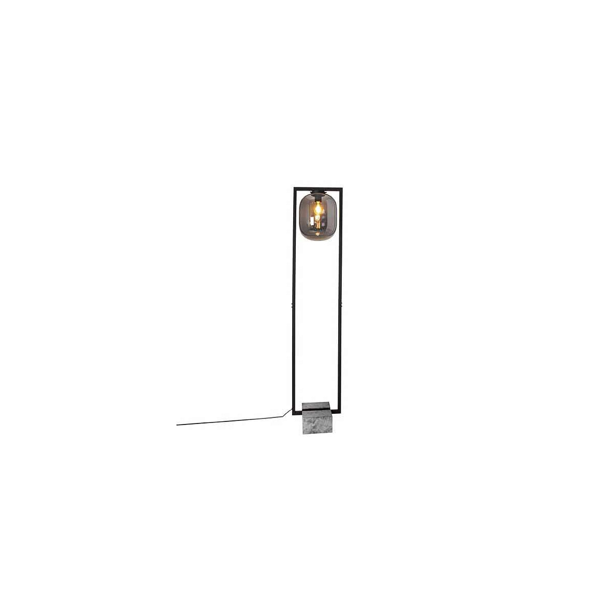 By Rydens Dixton Stehl. H150cm rauchgrau Stehleuchte
