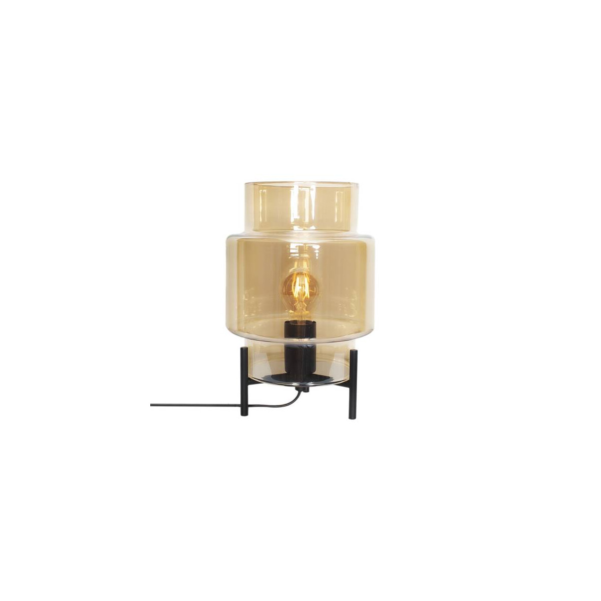 By Rydens Ebbot Tischl. H29cm amber Tischleuchte