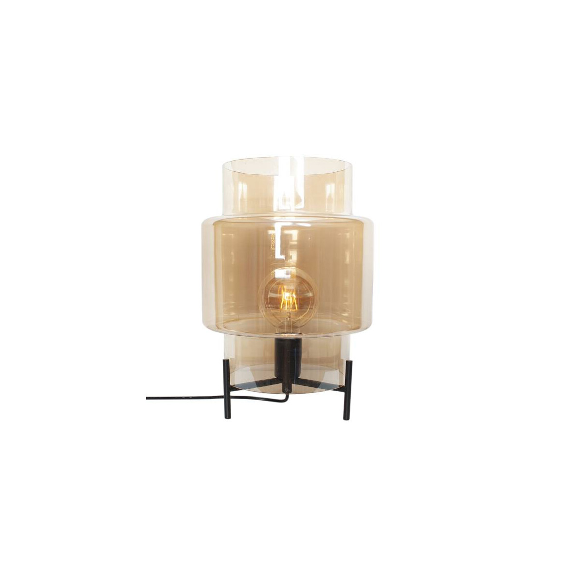 By Rydens Ebbot Tischl. H37cm amber Tischleuchte