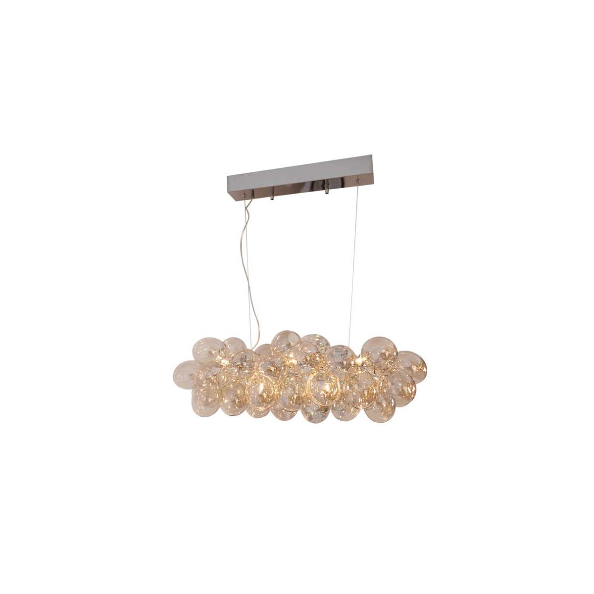 By Rydens Gross Bar L 80 cm amber Hängeleuchte