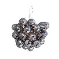 By Rydens Gross Ø50cm 8-fl klar Hängeleuchte 2