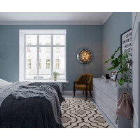 By Rydens Gross Wandl. Ø60cm rauchgrau Wandleuchte 3
