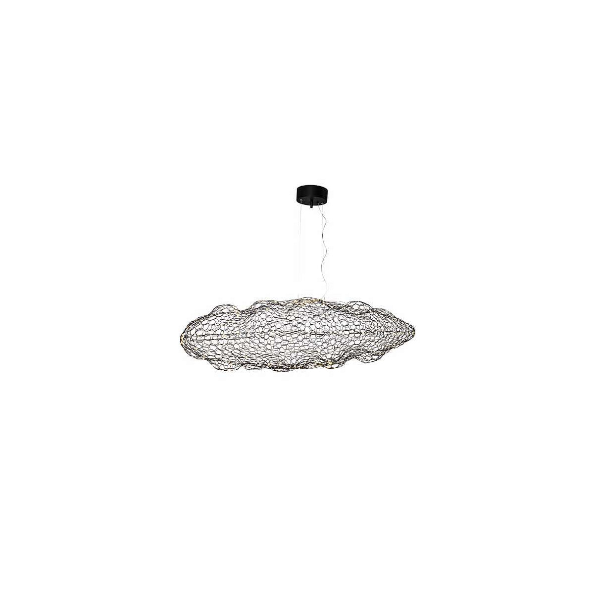 By Rydens Hayden LED L 115 cm schwarz matt Hängeleuchte
