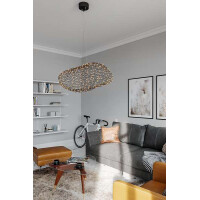 By Rydens Hayden LED L 115 cm schwarz matt Hängeleuchte