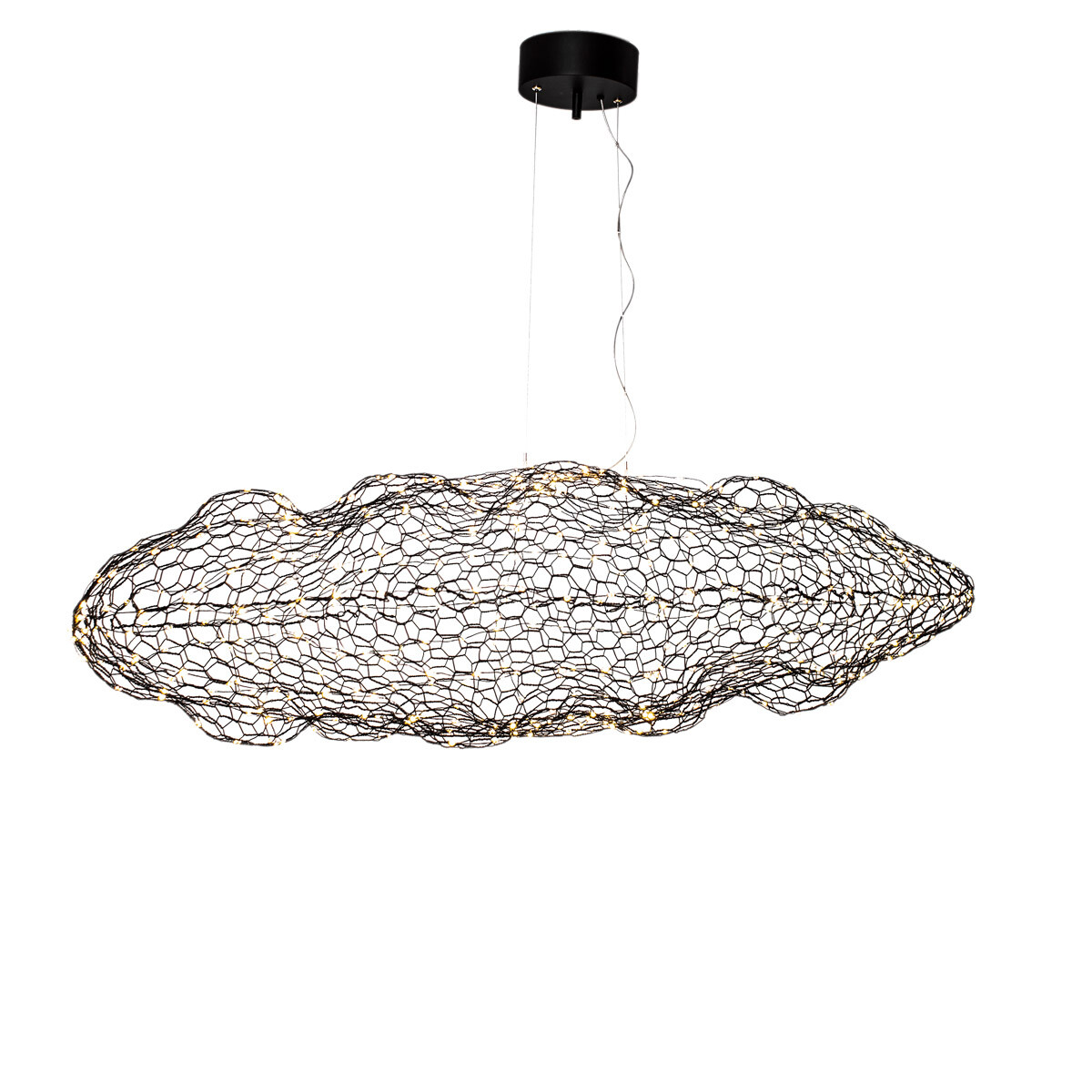 By Rydens Hayden LED L 75 cm schwarz matt Hängeleuchte