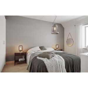 By Rydens Leola H 31 cm marmor/rauchgrau Tischleuchte
